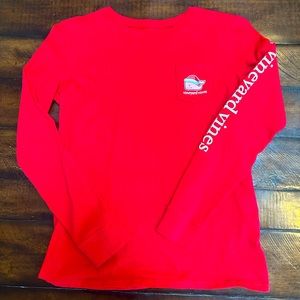 🌟NWOT🐳Vineyard Vines🎅🏼 Merry Xmas Size L(14)